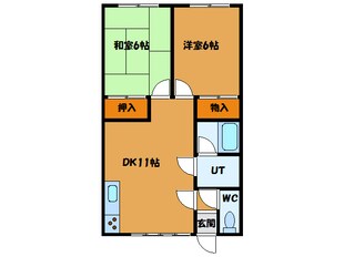 シャルムスワンの物件間取画像